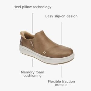 New No Box Skechers Women's US 7.5 Skip Cute Wave Hands Free Slip In Sneakers